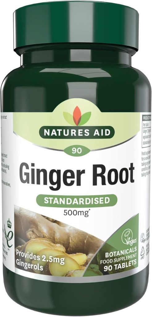 Natura Aiuto Ginger 500Mg