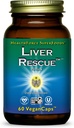 HealthForce SuperFoods Liver Rescue - Natural Liver Cleanse - with Milk Thistle & Dandelion Root - Gluten-Free & Vegan - 60 capsule