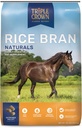 Triple Crown Rice Bran, ramo di riso per cavalli, supplemento di peso di cavallo, 40 lbs