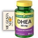 Compresse DHEA della Valle di Primavera, 50 mg, 50 conteggio Include l'organizzatore di pillole