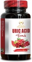 Acido URIC - Supporto del tratto urinario con mirtillo, torta di Chanca, ciliegia di Tart, capsule di sostegno dell'acido urico, supporto di livello dell'acido urico - 1 bottiglia 60 capsule