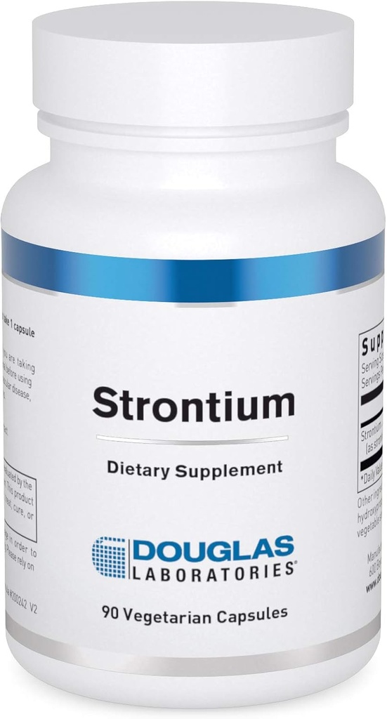 Douglas Laboratories Strontium | Minerali di Traccia per sostenere la densità sana di ossa | 90 capsule