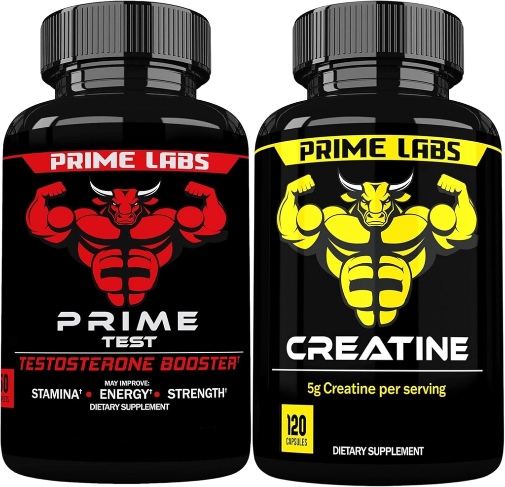 Prime Labs Prime Test + capsule di creatina
