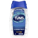 Tavolini per antenne masticabili TUMS Ultra Strength per sollievo da bruciore di stomaco, menta piperita - 72 conte