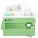 PatchAid D3 Topical Patch 30-Day alimentazione