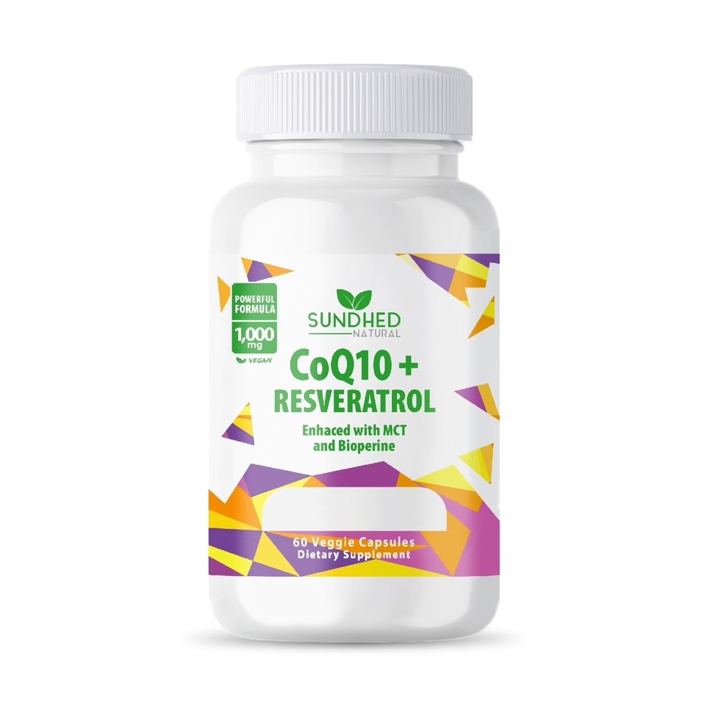 CoQ10 potente antiossidante (Capsules Coq10+Resveratrolo)