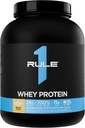 Regola 1 Proteine del siero – 24g Proteine ad azione rapida da sorgenti di tutto il mondo con EAA e BCAA per il recupero di allenamento o in qualsiasi momento uso (5 Pounds*, Banana Creme)