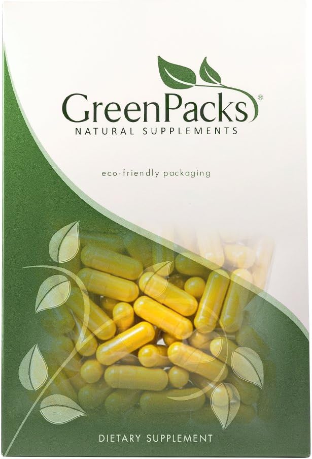 Estratto di cardo di latte GreenPacks® (High-Potency) Plus Turmeric - 90 capsule