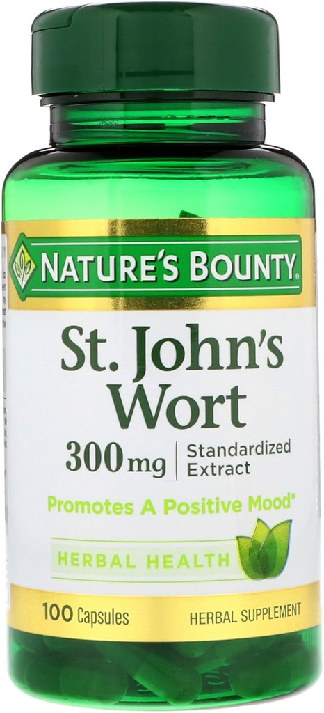 Bounty St. John's Wort, 300 mg, 100 capsule