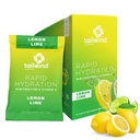 Tailwind Nutrition Rapid Hydration, Electrolyte & Hydration Powder, Vitamina C & Sea Salt Exercise Workout Mix, Lime Limo, Confezione da 12 Stick