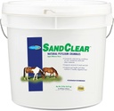 Farnam SandClear Psyllium Crumbles Supplemento per cavalli, aiuta a rimuovere la sabbia da Colon & Supports Salute digestiva, mela / mela aroma, 20 lbs.