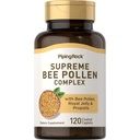 Piping Rock Bee Pollen con Royal Jelly e Propolis | 120 Caplets | Supplemento complesso per donne e uomini | Non-GMO, Gluten Free
