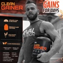 RIVAL NUTRITION Clean Gainer - Burro di arachidi al cioccolato 12lb