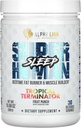 ALPHA LION Superhuman Sleep Supplement, Night Time Aid, Muscle Recovery, Muscle Builder & Gainer, Migliora la composizione corporea (30 Serve, Fruit Punch Flavor)