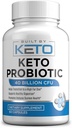 Probiotici Keto con Prebiotici - Digestivo & Salute Gut - Supporta costipazione occasionale, Diarrea, Gas & Bloating - Probiotici per Donne & Uomini - Probiotici Dieta Ketogenic - 60 Capsule