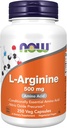 L-Arginina 500 mg,250 capsule di veg (il pacchetto può variare