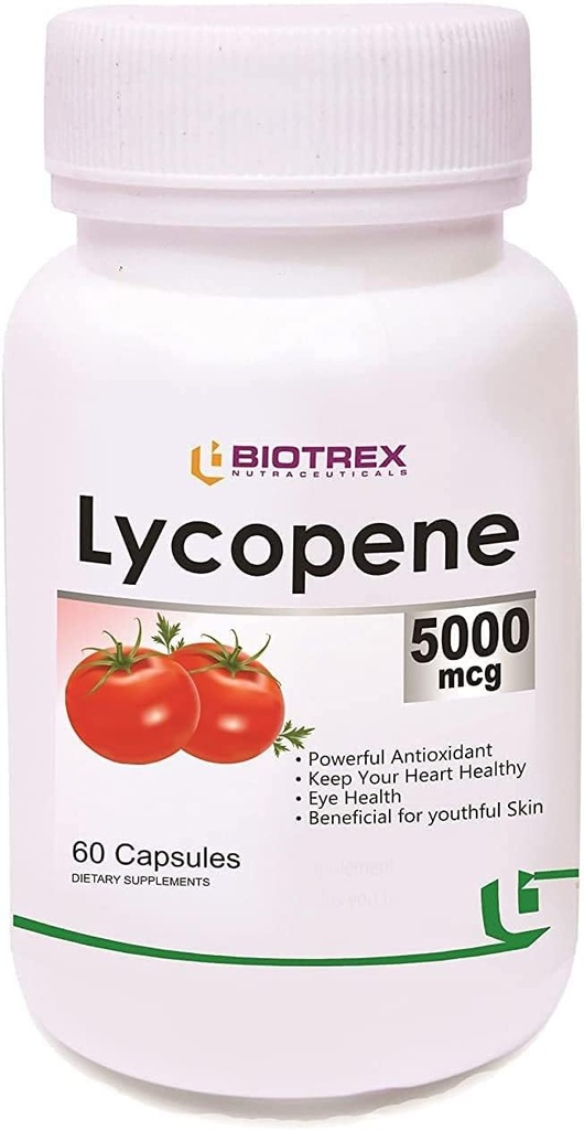 BETT Biotrex Nutraceuticals Lycopene con Multivitaminici -5000 Mcg (60 capsule)