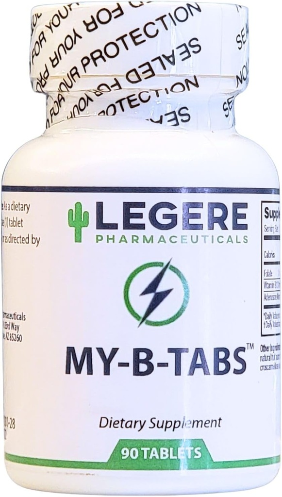 Il mio B Tabs Sublingual Fruit Punch 90 compresse da Legere Pharmaceuticals