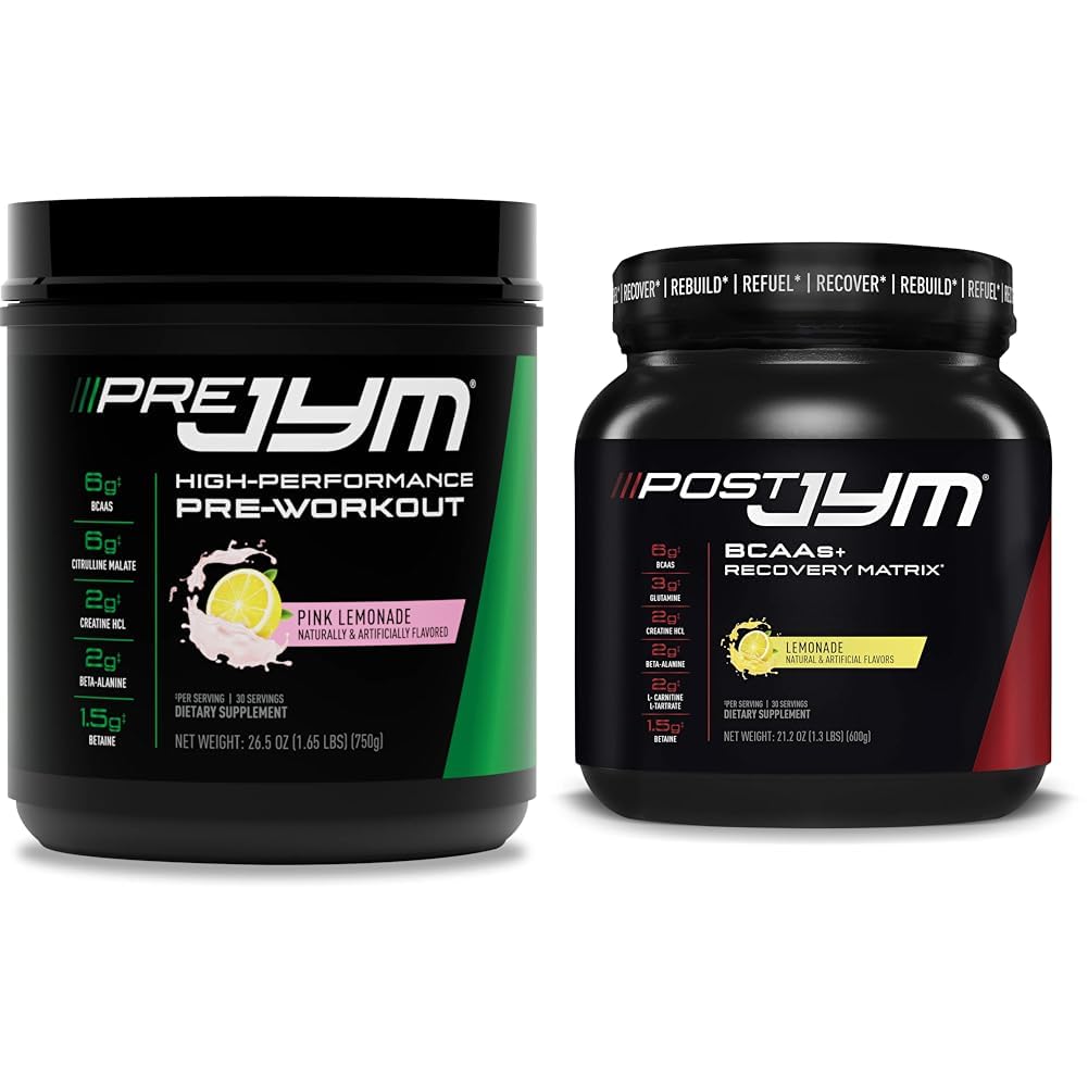 PRE JYM 30 Serve - Limonata rosa e matrice attiva post JYM - Limonata in polvere