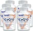 Ricerca Verificata CoQ10-100% Pure Extra Strength 300mg CoQ10 – Migliorata l'assorbimento e la biodisponibilità con Bioperine - Boost Antiossidante Livelli, Migliorare la salute cardiovascolare, 360 Vegan Capsule