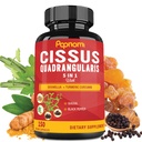 Capsule Cissus Quadrangularis Premium con Boswellia, Guggul, Turchese, Estratto di Pepe Nero - 150 Capsule - 5 Mesi di Alimentazione
