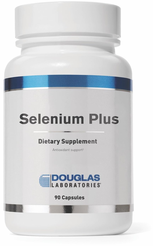 Douglas Laboratories Selenium Plus | Selenium Supplement con Vitamine E e C | 90 capsule