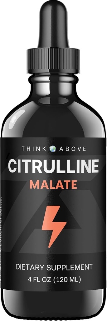 L-citrullina DL-Malato 2:1 Gocce liquide – Assorbimento rapido - 250 mg per porzione - Dropper facile da usare - alimentazione di 30 giorni