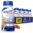 Assicurare Plus Butter Pecan Nutrition Shake | Meal Sostituzione Shake | Pronto per bere | 16g Protein e 27 Vitamine e Minerali | 8 fl oz - 24 Pack