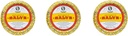 Rawleigh Antiseptic Salve Iconic Yellow Big Tin: 4.5 oz, Multi-Purpose Ointment Soothes Cuts, Bruises, Irritations, with Turpentine, Phenol, Cottonseed Oil & Paraffin, Original Formula - Confezione da 3