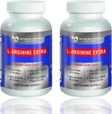 DOCTOR RECOMMENDED SUPPLEMENTS Premium L-Arginina 1000 MG Nitric Oxide Formula Supporta Cardio Health, Nitric Oxide Production, Stamina & More - 2 Pack