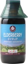 WishGarden Herbs Organic Elderberry Syrup per bambini - Siro di sambuco per bambini con Black Elderberry, Astragalus, Arancione Peel & Honey, Daily Immune Booster per bambini, Bambini 1+, No Sugar Aggiunto, 4oz