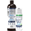 Gel d'argento Colloidale Ameo Life con Aloe Vera & Colloidal Silver Liquid Bundle