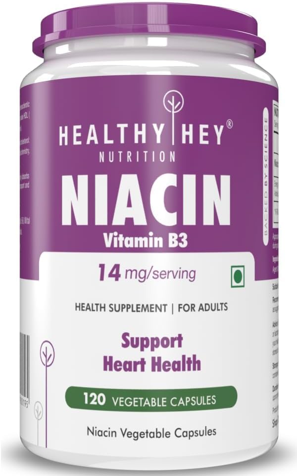 Nutrizione Niacin Vitamina B3 120 Veg. Capsule