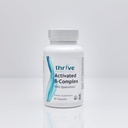 Travolgente Nutraceuticals attivato B-Complex con Quatrefolic - 60 Capsule Non OGM - Integratore Dietetico Kosher per la Salute Ottica - Libero di Lievito & Gluten, Supporti Energia & Funzione Cognitiva