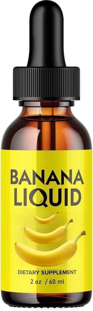 Banana Supplemento Liquido Originale 60ml Banana Estratto liquido per la salute del fegato delle donne 1 confezione