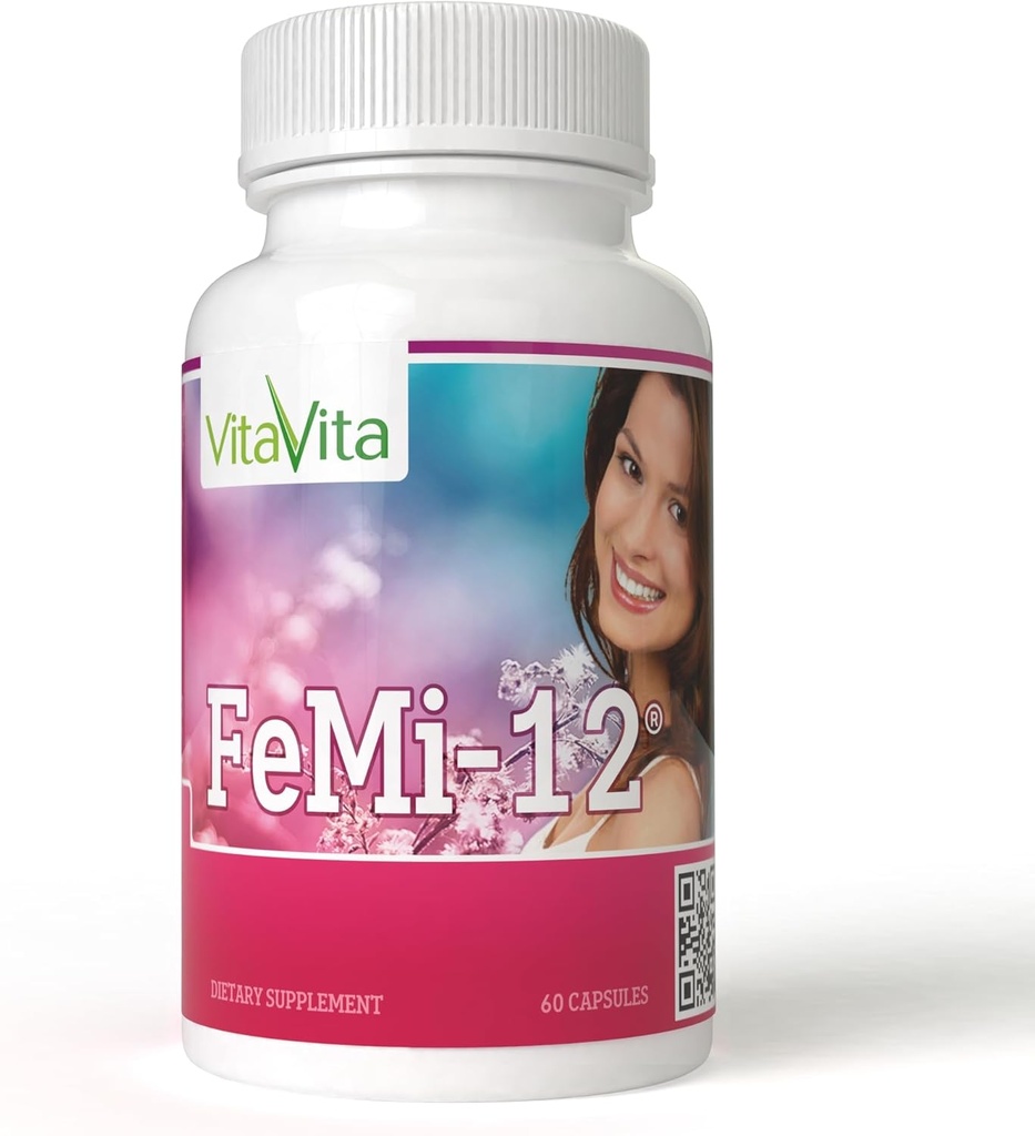 FeMi-12, aiuta Alleviare il periodo mensile delle donne Discomforts & Supports Normal Menstruation (60 capsule)