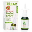 Xlear Rescue Natural Nasal Spray con Xylitol, Oregano e Tea Tree, 1,5 fl oz (Pack of 1)