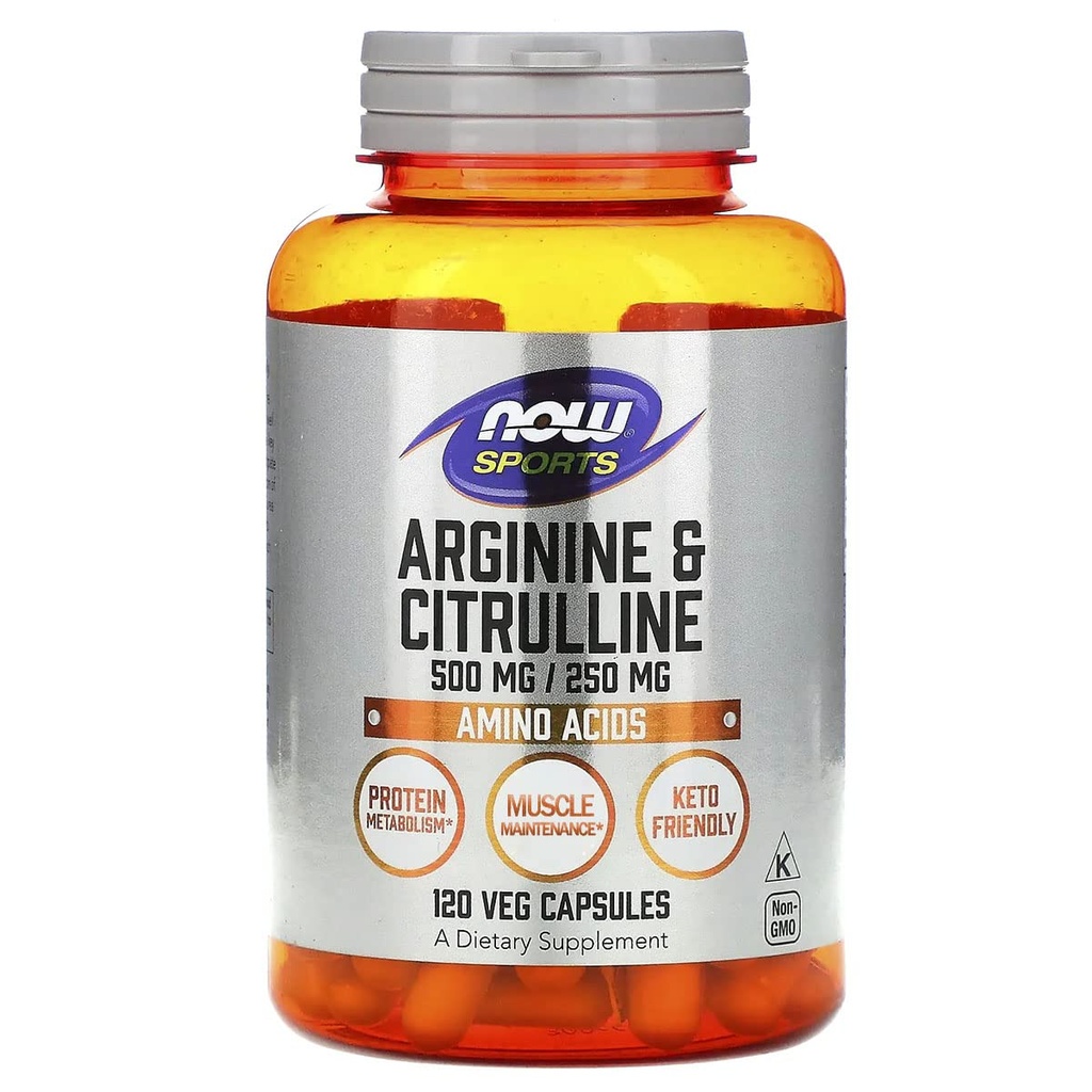 Ora Alimenti Arginina 500 mg con Citrullina 250 mg-120 capsule
