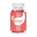 Gummies dell'aceto del sidro della mamma scintillante | Sapore di mela, (rilievo di stomaco + malattia di mattina, crampi muscolari), 60 Gummies (2-Pack)