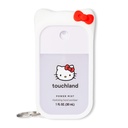 Touchland x Hello Kitty® Sanitizer a mano + caso di nebbia, profumo e elegante Sanitizzatore di idratazione Bundle, dimensione di viaggio, Dye Free