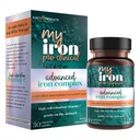 MyIron ProClinical by Purity Products - Iron (Ferrous Bisglycinate Chelelate) + Vitamina C (PureWay-C) - Gentle on The Stomach - Controlled Absorption - Promuove le cellule sane del sangue rosso - 30 Conte (1)