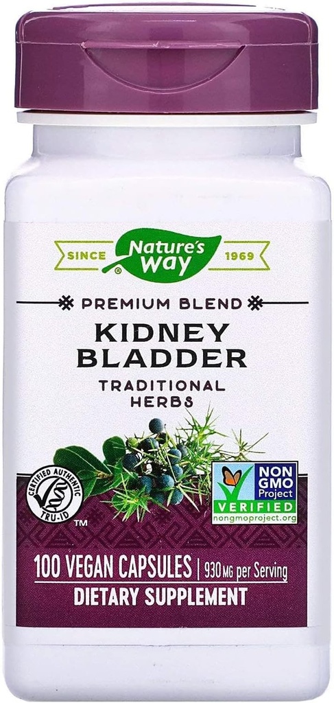 La vescica del rene di modo naturale, 465 mg per capsula, 100 tappi