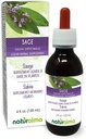 Naturalma Sage (Salvia officinalis) Leaf Alcohol-Free Tincture - 4 fl oz Liquid Extract in Drops - Integratore di erbe - Vegan