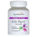 TRASFORMAZIONE IL GENESIS DI GOOD HEALTH Enzymes Kidz Digestive Enzyme Supplement Chewable, Promuovi la digestione sana e completa & Eliminazione per bambini, 90 compresse