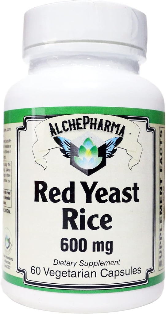 Riso di lievito rosso (Organico e Citrina Libero), 600mg (60 Vcaps)