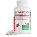 Bronson Resveratrolo 500 Complesso Standardizzato Trans-Resveratrolo + Uva Seed & Estratto di Vino Rosso, 120 capsule