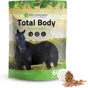 Silver Lining Herbs Total Body Horse Supplements Polvere per la salute mentale e globale - Promuovere una migliore pelle e cappotto sano per cavalli - Natural Herbal Equinity Horse Supplement - 1 lb Bag