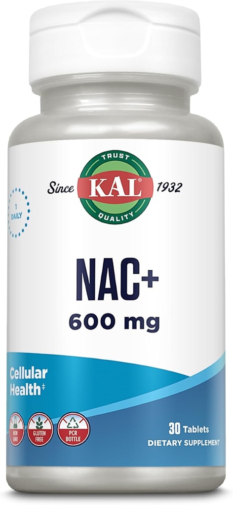 Kal 600 Mg N-Acetyl Cysteine Plus compresse, 30 conte