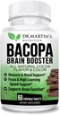BACOPA MONNIERI/BRAHMI CHEWABLE Tablets |Brain Booster Supplemento per memoria, Mood Support & Sharpness| Focus & HIGH Learning & Brain Function| AYURVEDIC HERB per bambini e adulti | Cocoa Flavor