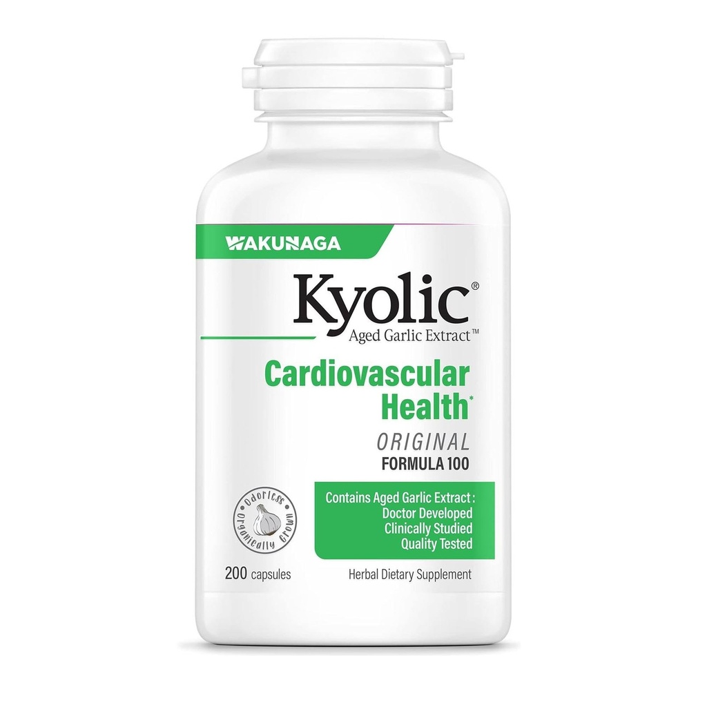 Estratto di aglio Kyolic Aged Formula 100, Cardiovascolare